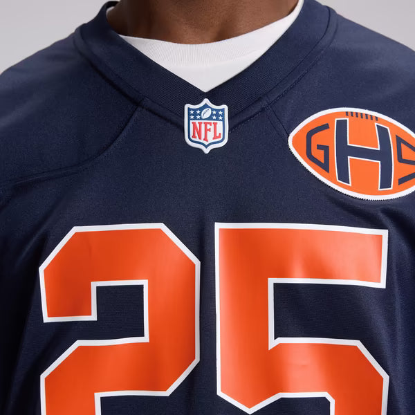 Kyle Monangai Chicago Bears Nike 2026 Rivalries Collection Game Jersey - Navy