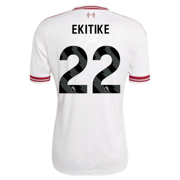 Hugo Ekitike Liverpool Jerseys Teams 2026/27 Away Replica Jersey - White