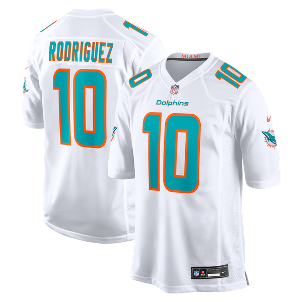 Jacob Rodriguez Miami Dolphins Nike Game Jersey - White