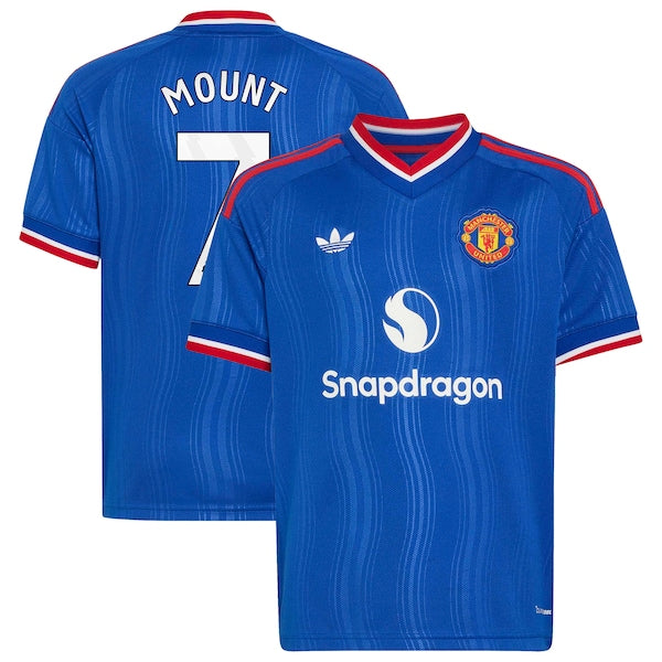 Mason Mount Manchester United Jerseys Teams Youth 2026/27 Away Replica Jersey - Royal