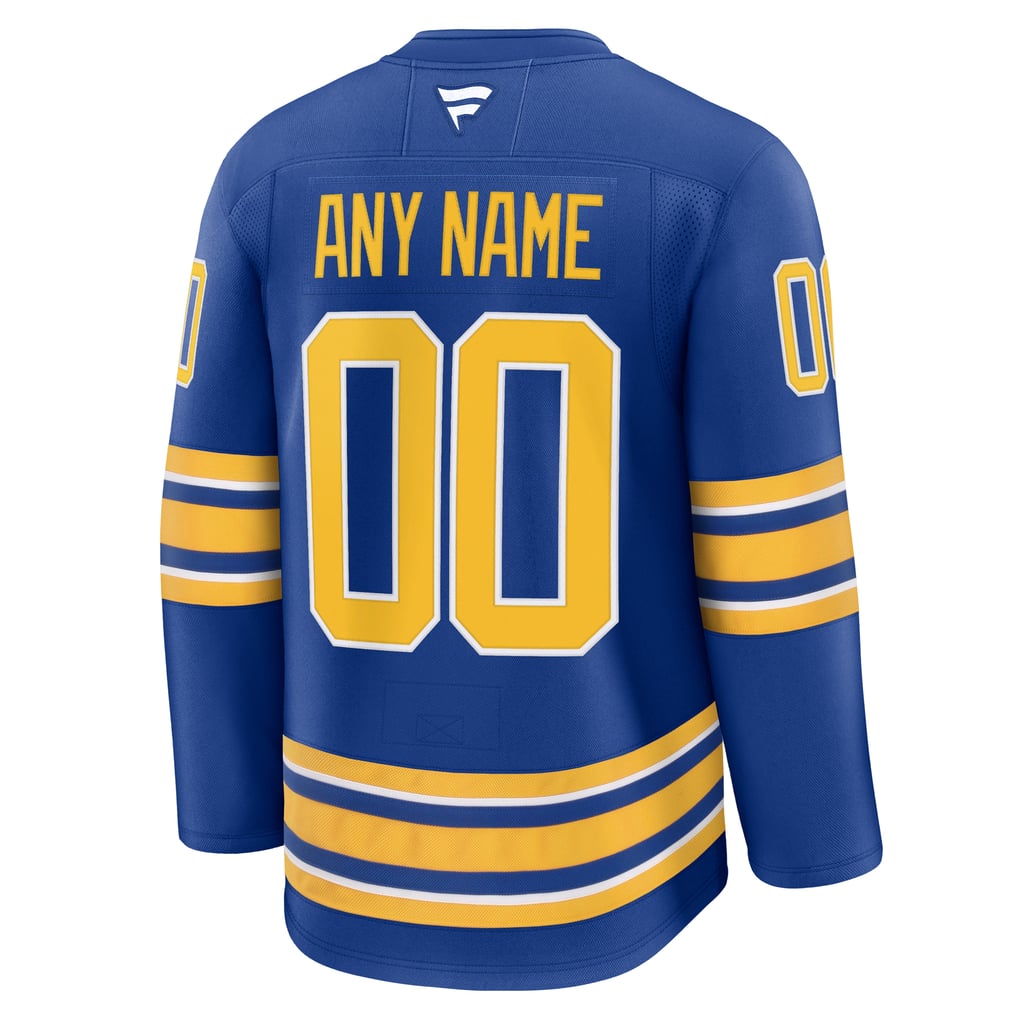 Jerseys Teams Fanatics Buffalo Sabres Home Premium Custom Jersey Royal