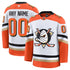 Jerseys Teams Anaheim Ducks Fanatics Away Premium Custom Jersey - White
