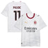 Christian Pulisic AC Milan Jerseys Teams 2026/27 Away Replica Jersey - White