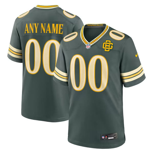 Green Bay Packers Nike 2026 Rivalries Collection Game Custom Jersey - Green