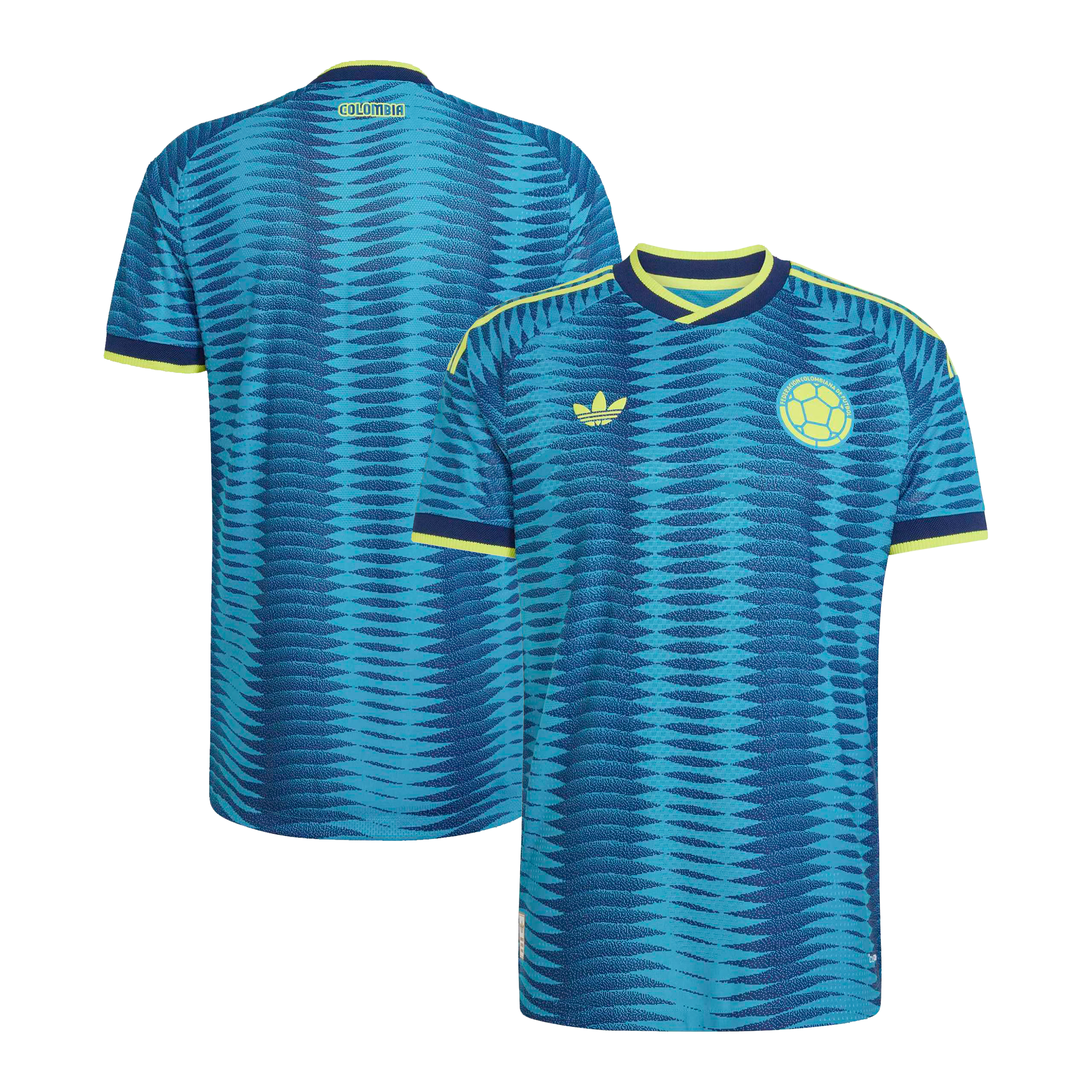Customized Colombia National Team 2026 Away Jersey - Turquoise - Jersey Teams World