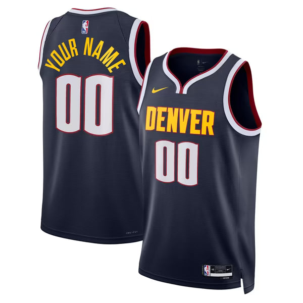 Jerseys Teams Nike Unisex Denver Nuggets Swingman Navy Custom Jersey