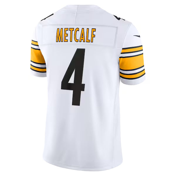 DK Metcalf Pittsburgh Steelers Jerseys Teams Vapor F.U.S.E. Stitched Limited Jersey - White