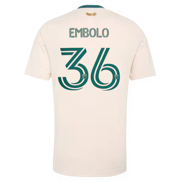 Breel Embolo Atlanta United FC Jerseys Teams 2026 Spirit of '96 Replica Jersey - Tan