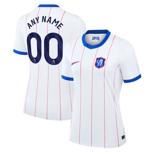 Chelsea Jerseys Teams Women's 2026/27 Third Stadium Replica Jersey Custom Jersey - White