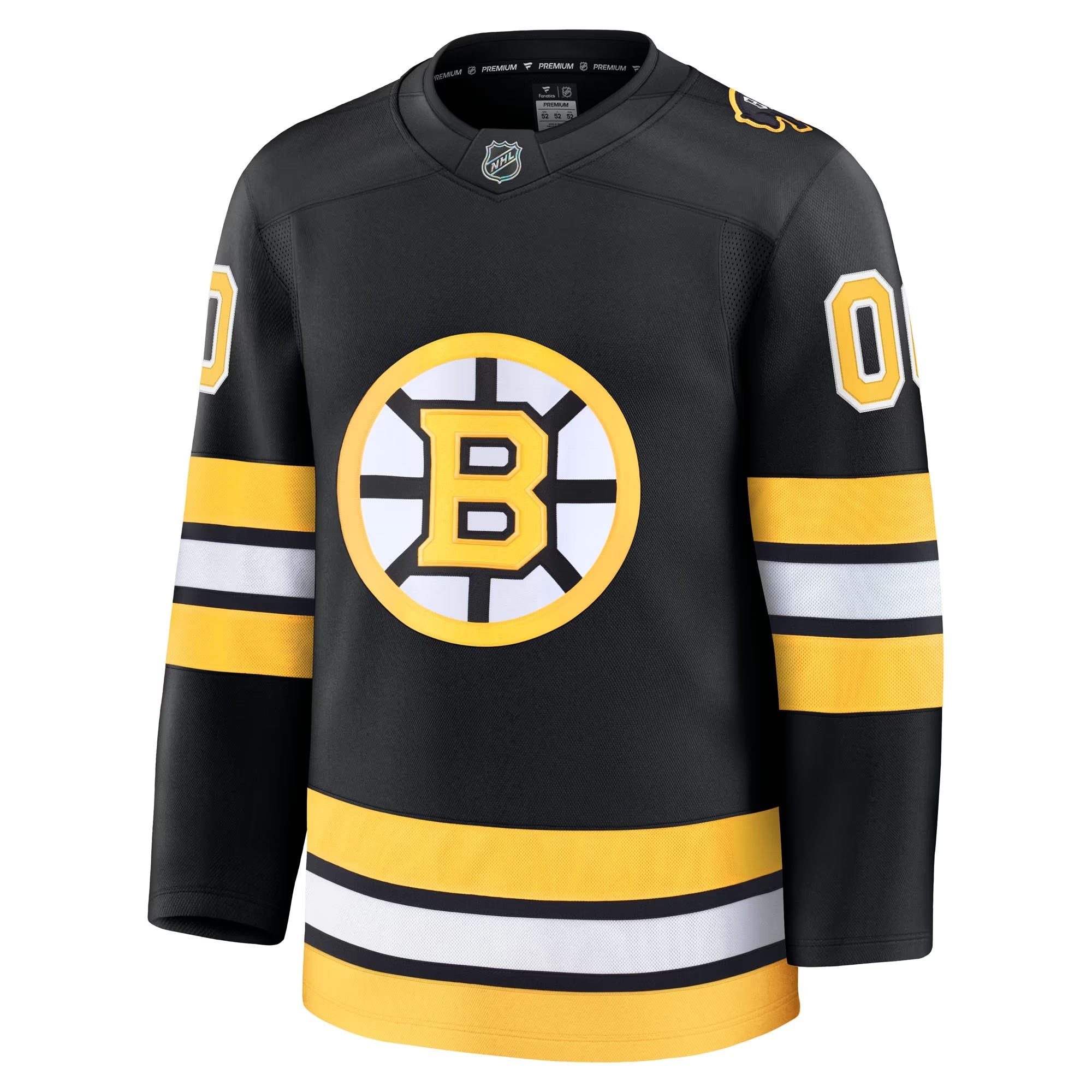 Jerseys Teams Boston Bruins Fanatics Home Premium Custom Jersey Black