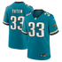 Bhayshul Tuten Jacksonville Jaguars Jerseys Teams Alternate 2 Game Jersey - Teal