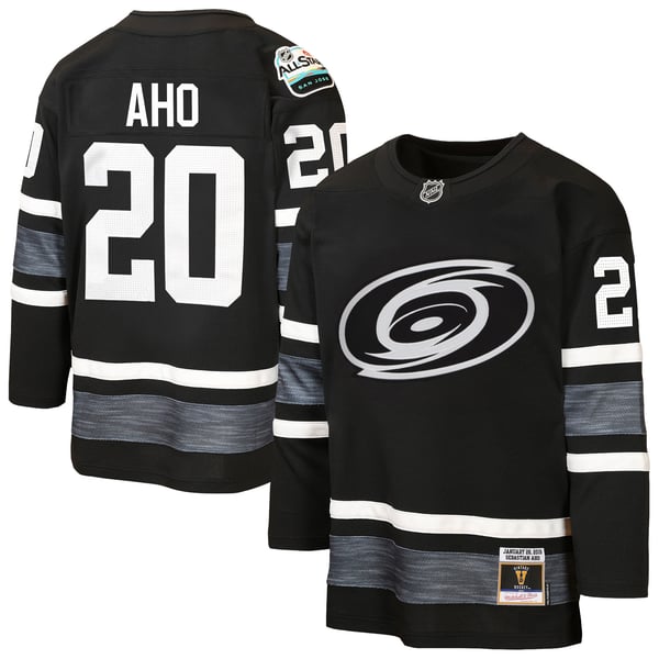 Jerseys Teams Youth Mitchell & Ness Sebastian Aho Carolina Hurricanes 2019 All-Star Jersey