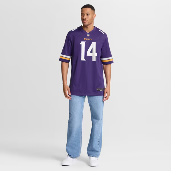 Jauan Jennings Minnesota Vikings Jerseys Teams Team Game Jersey - Purple
