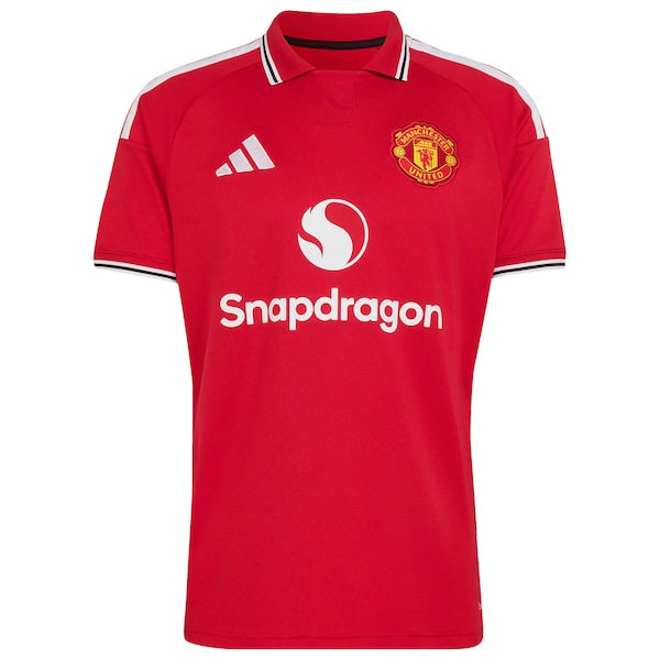 Adidas Manchester United 2026/27 Home Replica Custom Jersey Red