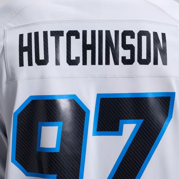 Aidan Hutchinson Detroit Lions Nike 2026 Rivalries Collection Game Jersey - Silver