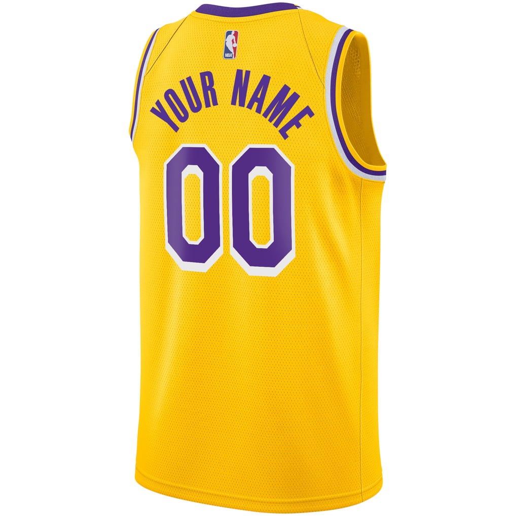 Jerseys Teams Nike Los Angeles Lakers Swingman Jersey Gold