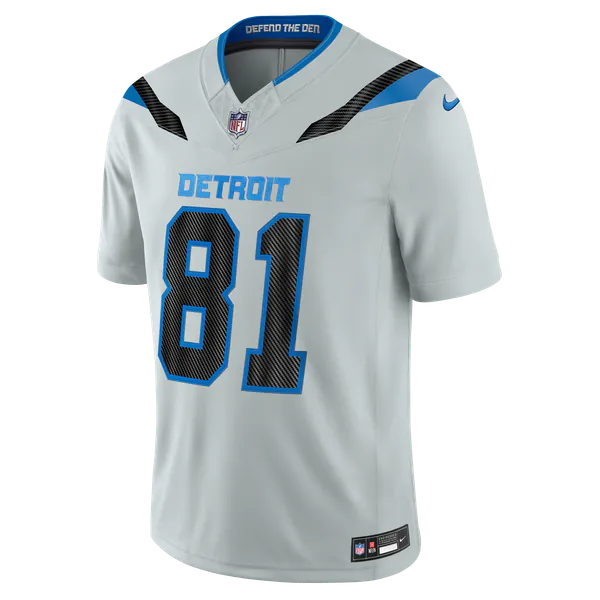 Calvin Johnson Detroit Lions Nike 2026 Rivalries Collection Stitched Limited Jersey - Silver