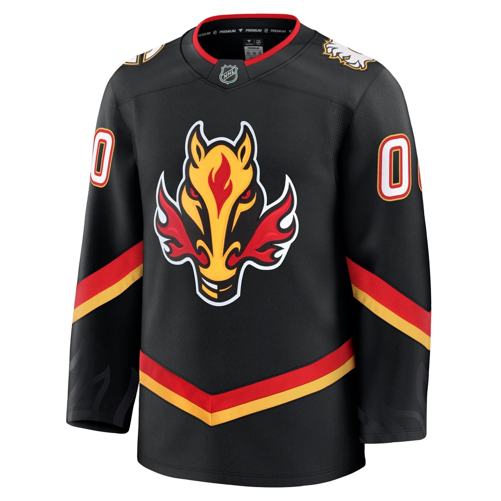 Jerseys Teams Calgary Flames Fanatics Alternate Premium Custom Jersey