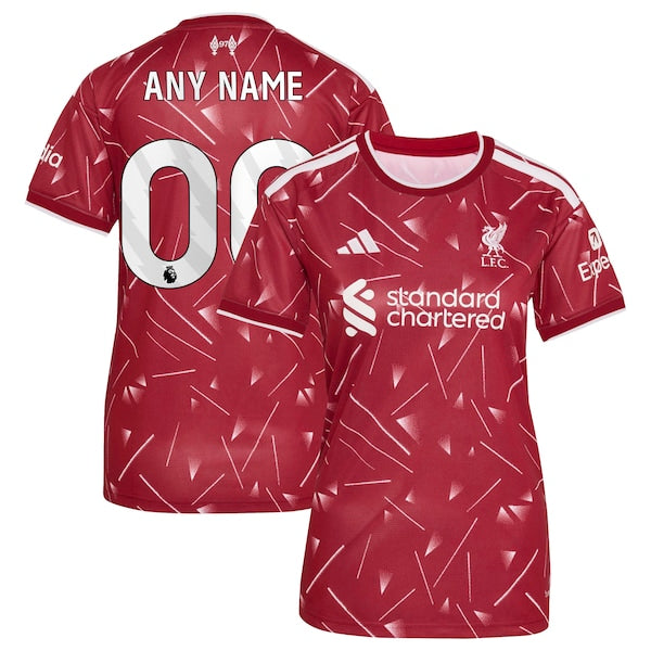 Adidas Liverpool 2026/27 Home Replica Custom Jersey Red