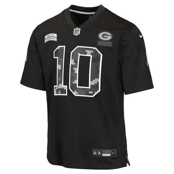 Jerseys Teams Love Green Bay Packers Jerseys Teams Youth 2026 Salute to Service Game Jersey - Black