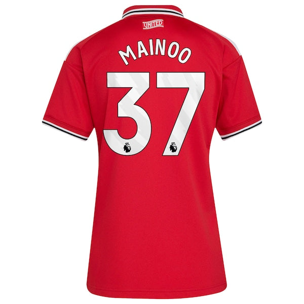 Adidas Kobbie Mainoo Manchester United 2026/27 Home Stadium Replica Jersey Red