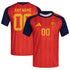 Adidas Spain National Team 2026 Home Replica Custom Jersey Red