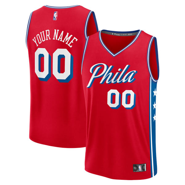 Jerseys Teams Philadelphia 76ers Fanatics Fast Break Jersey - Red