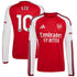 Eberechi Eze Arsenal Jerseys Teams 2026/27 Home Replica Long Sleeve Jersey - Red