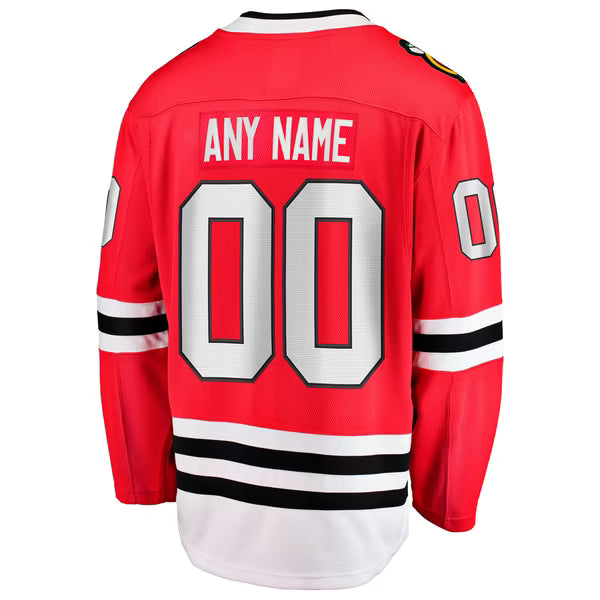 Jerseys Teams Chicago Blackhawks Fanatics Home Breakaway Jersey Red
