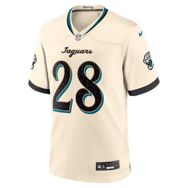 Fred Taylor Jacksonville Jaguars Nike 2026 Rivalries Collection Game Jersey - Natural