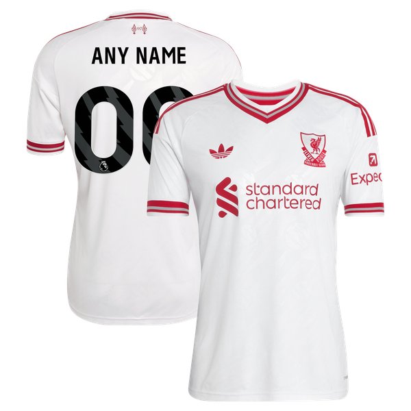 Liverpool Jerseys Teams 2026/27 Away Replica Custom Jersey - White