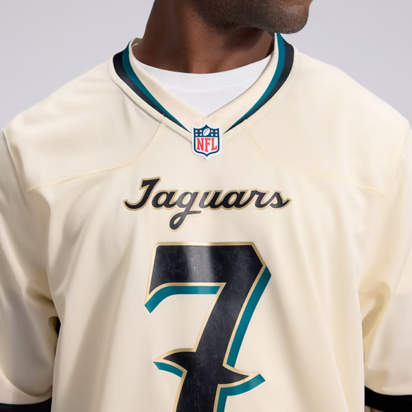 Brian Thomas Jr. Jacksonville Jaguars Nike 2026 Rivalries Collection Game Jersey - Natural
