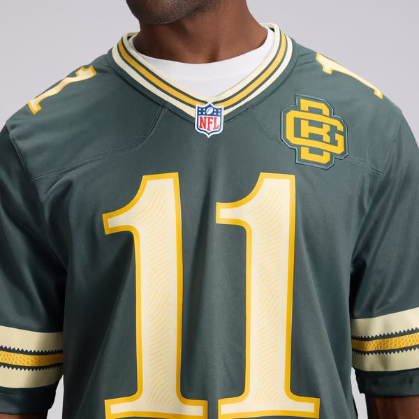Jayden Reed Green Bay Packers Nike 2026 Rivalries Collection Game Jersey - Green