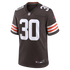 Zion Washington Cleveland Browns Nike Team Game Jersey - Brown