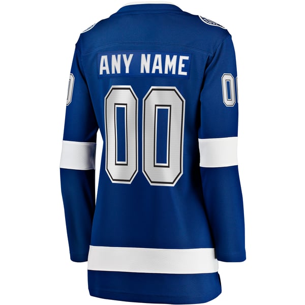 Jerseys Teams Fanatics Women's Tampa Bay Lightning Breakaway Custom Jersey
