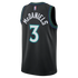 Jaden McDaniels Minnesota Timberwolves Jordan Brand Unisex Swingman Jersey - Statement Edition - Black
