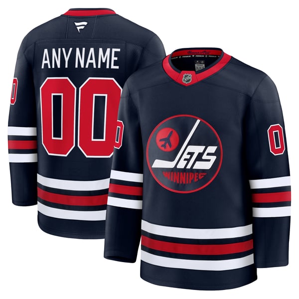 Jerseys Teams Winnipeg Jets Fanatics Alternate Premium Custom Jersey