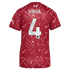Adidas Virgil Van Dijk Liverpool 2026/27 Home Replica Jersey Red