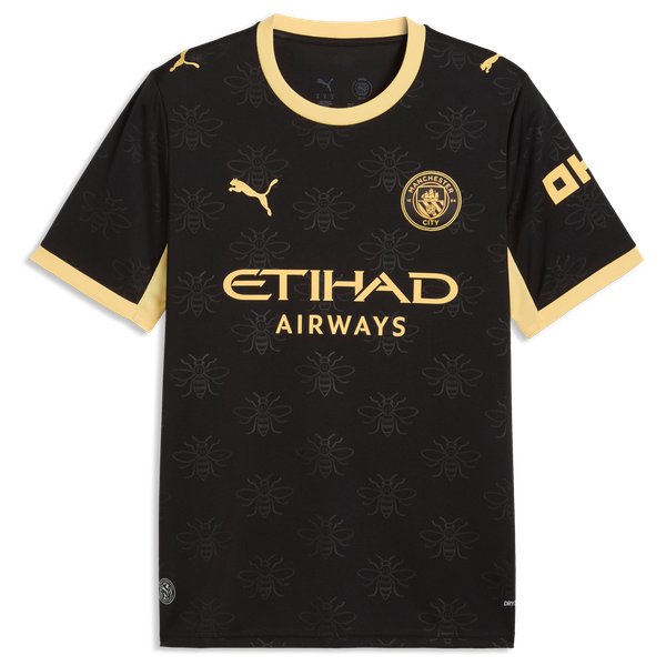 Phil Foden Manchester City Puma 2026/27 Away Replica Jersey - Black