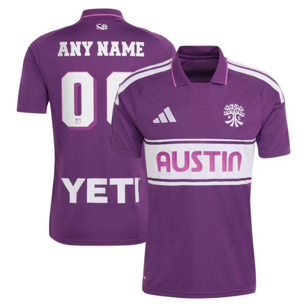 Austin FC adidas 2026 Archive Replica Custom Jersey - Purple