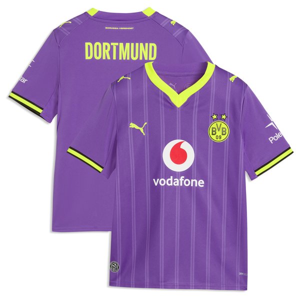 Borussia Dortmund Jerseys Teams Youth 2026/27 Third Replica Jersey - Purple