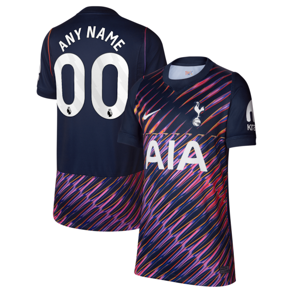 Jerseys Teams Tottenham Hotspur 2026/27 Away Stadium Replica Custom Jersey Navy