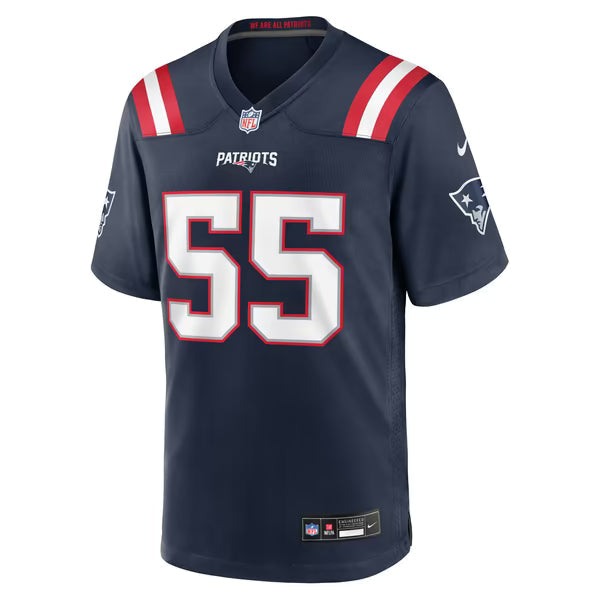 Jared Wilson New England Patriots Jerseys Teams Team Game Jersey - Navy