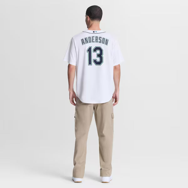 Kade Anderson Seattle Mariners Jerseys Teams Home Replica Jersey - White