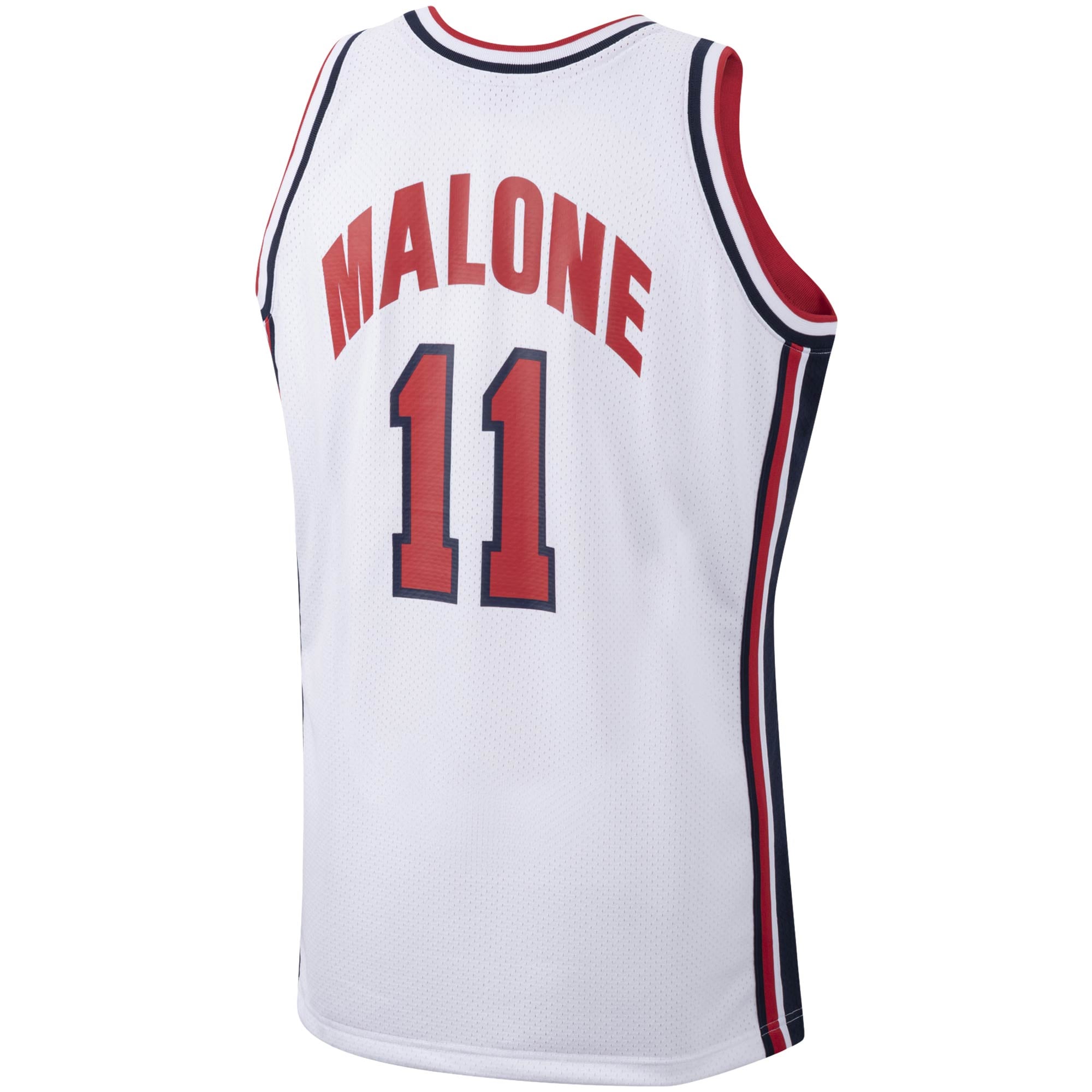 Jerseys Teams Mitchell & Ness Karl Malone 1992 USA Jersey White