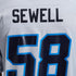 Penei Sewell Detroit Lions Nike 2026 Rivalries Collection Game Jersey - Silver