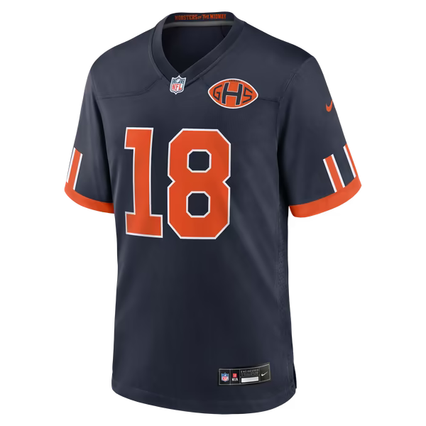 Caleb Williams Chicago Bears Jerseys Teams 2026 Rivalries Collection Game Jersey - Navy