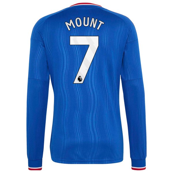 Mason Mount Manchester United Jerseys Teams 2026/27 Away Replica Long Sleeve Jersey - Royal