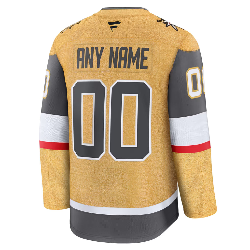 Jerseys Teams Vegas Golden Knights Fanatics Home Premium Jersey - Gold