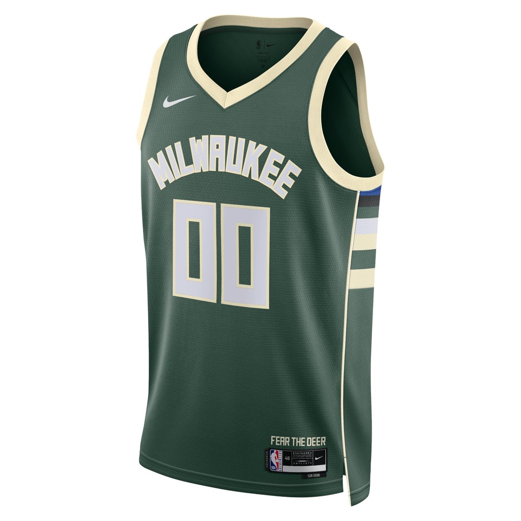 Jerseys Teams Nike Unisex Milwaukee Bucks Custom Swingman Jersey